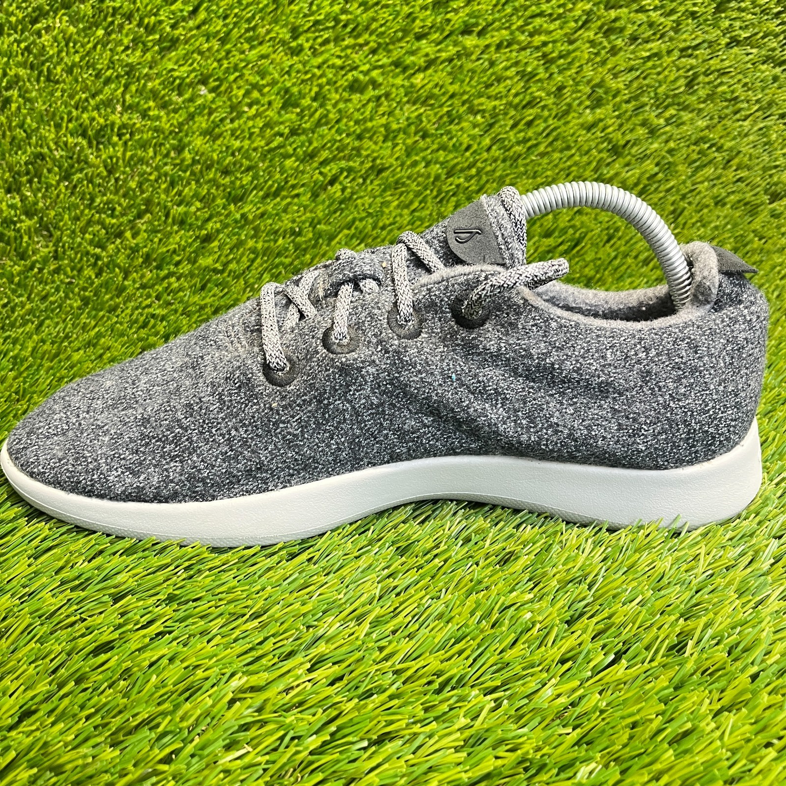 SAOLA Scarpe da corsa sportive Allbirds lana runner grigio naturale da uomo taglia 10 sneakers