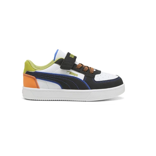 Sneakers Puma Caven 2.0 Starblitz Ac Plus slip on bambino ragazzo bianche scarpe casual