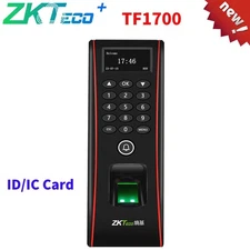 ZKteco TF1700 Fingerprint Door Access Control Terminal Time Clock TCP/IP  IP65