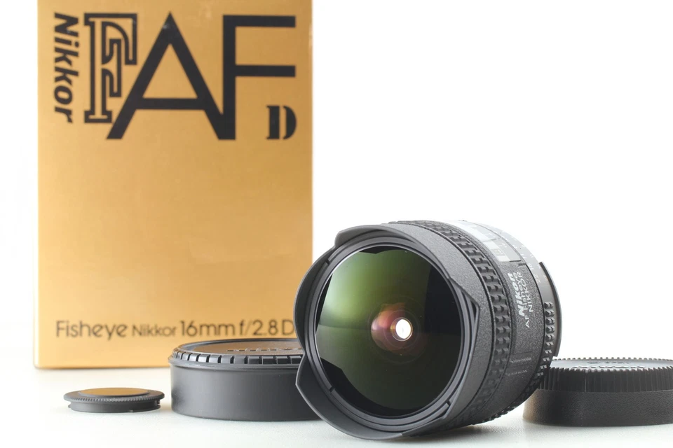 [ Unused in Box ] Nikon AF Fisheye NIKKOR 16mm f2.8 D Wide Angle Lens From JAPAN - Image 4 of 4