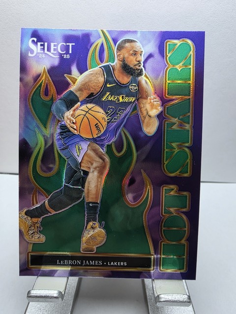 2024-25 Panini Select - Stars LeBron James #8 Green Prizm