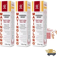 Musk Herbal Hemorrhoidal Ointment - Fast Relief from Burning & Itching 3 Pack