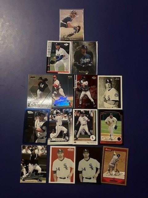 Paul Konerko Baseball Card Lot--15 Different Cards--All Major Brands