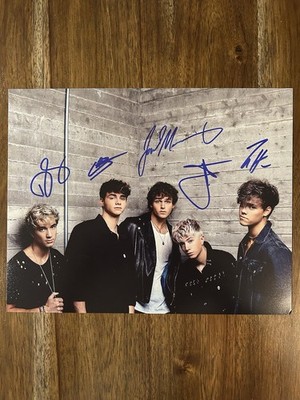  Why Don t We  Full Band Signed 11x14 Photo  Daniel, Jonah, Corbyn, Jack & Zach 