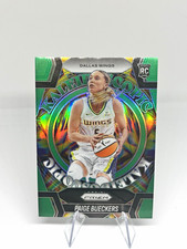 Panini 2025 Prizm WNBA Kaleidoscopic Paige Bueckers Dallas Wings #14 RC Green