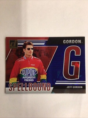 2025 Panini Donruss NASCAR Spellbound Jeff Gordon #14 Carolina Blue Ice /35