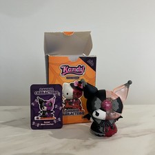 Kandy X Sanrio Spooky Fun Edition RARE Kuromi Figure From Mighty Jaxx Blind Box