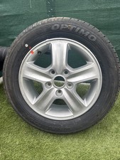 HYUNDAI I30 2010 15 INCH ALLOY WHEEL WITH TYRE 185/65R15 2008-2012