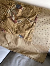 Vintage Pheasant Art Noveau Square Table Cloth 70” X 70”