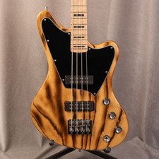 ESP Custom Order Bass Ash Burner Used Ash Body Maple Neck Natural w/Soft Case