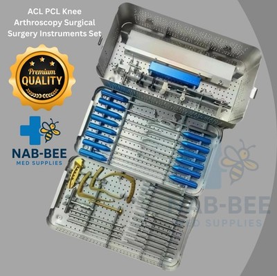 ACL PCL Knee Arthroscopy Surgical Surgery Instruments Set Premium Quality
