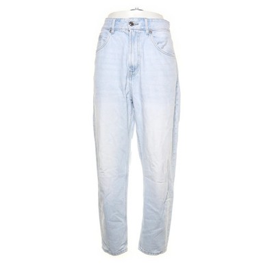 Bershka, Jeans, Größe: 40, Blau, Baumwolle, Einfarbig, Denim, Damen #s6B
