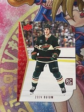 2025-26 Upper Deck Series 2 Rookie Die Cut RED Zeev Buium RTD 18 NHL Hockey