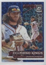 2022 Donruss Optic Diamond Kings Blue Velocity Prizm 16/99 Brandon Crawford 0lt3