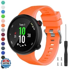Watbro Compatible with Garmin Forerunner 45S band, Soft Silicone Sport Replac