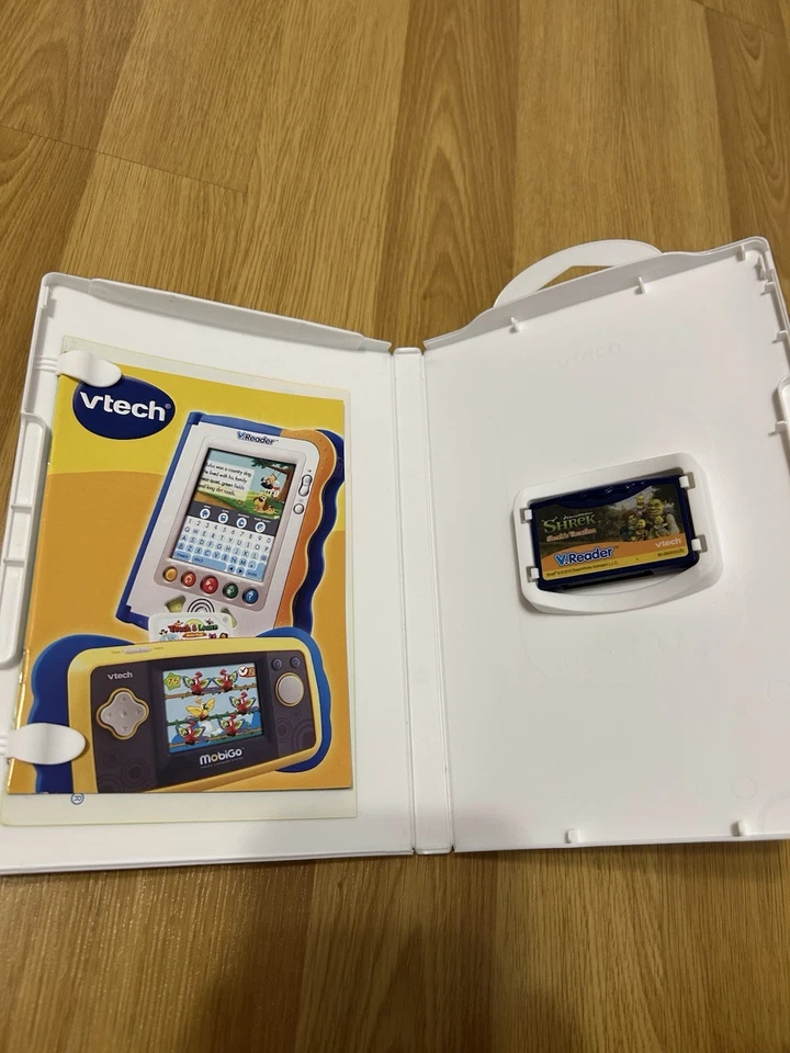 Vtech V.Reader Shrek's Vacation Game Dreamworks Shrek E-Reading System Untested  - Image 3 of 4
