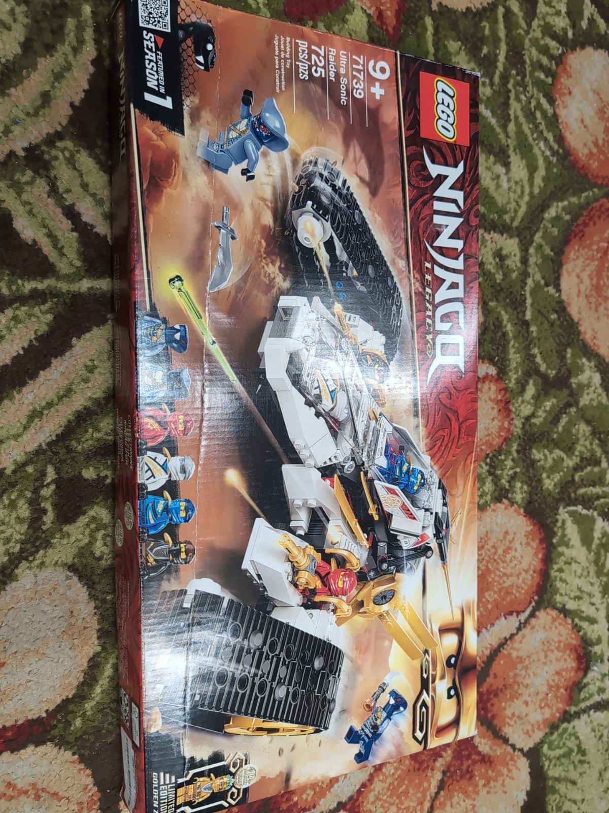 LEGO Ninjago Ultra Sonic Raider 71739 Brand New Factory Sealed