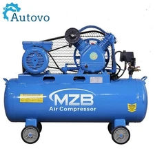 MZB 18.5Gal Ultra Quiet Air Compressor (2.2KW/3HP, 81dB, Oil-Free) with Wheels