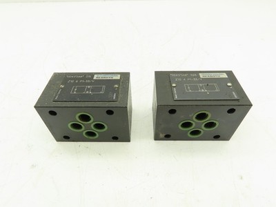 Mannesmann Rexroth Z1S 6 P1-33/V Hydraulic Check Valve Lot Of 2