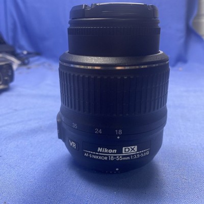 Nikon Nikkor AF-S 18-55mm f3.5-5.6 G VR DX Lens AFS        FREE  SHIPPING