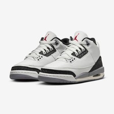 Air Jordan 3 Retro 'Cement Grey' 2024 GS Size 7y