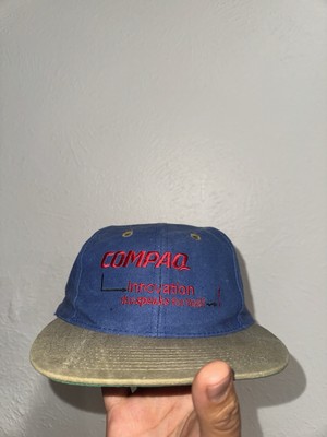 Vintage COMPAQ Computers Hat Cap SnapBack 90s Innovation That Speak For Itself