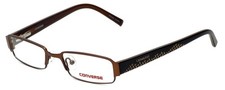 Converse Designer Blue Light Blocking Reading Glasses Let Me Try in Brown 47mm N