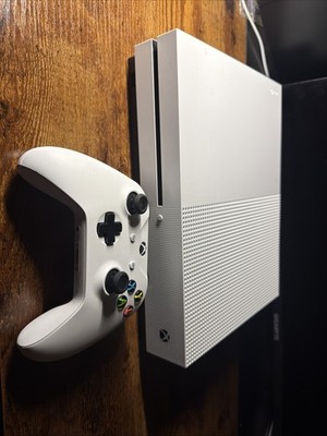 Microsoft Xbox One S Video Game Console with controller - White 365gb