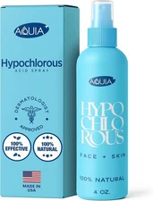 Hypochlorous Acid Spray for Face and Skin | Piercing Aftercare Spray | 4 oz Hypo