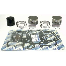 New 85.25mm Bore .25mm Over Top End Rebuild Kit For Kawasaki 54-258-11