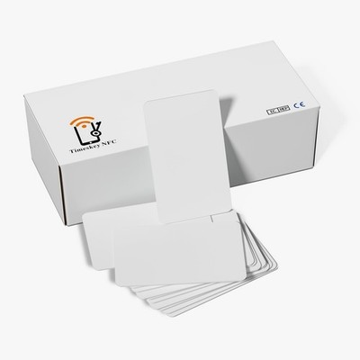 200pcs MF Classic 1K 13.56 mhz RFID Cards iso 14443A RFID Tags s50 RFID MF Ca...