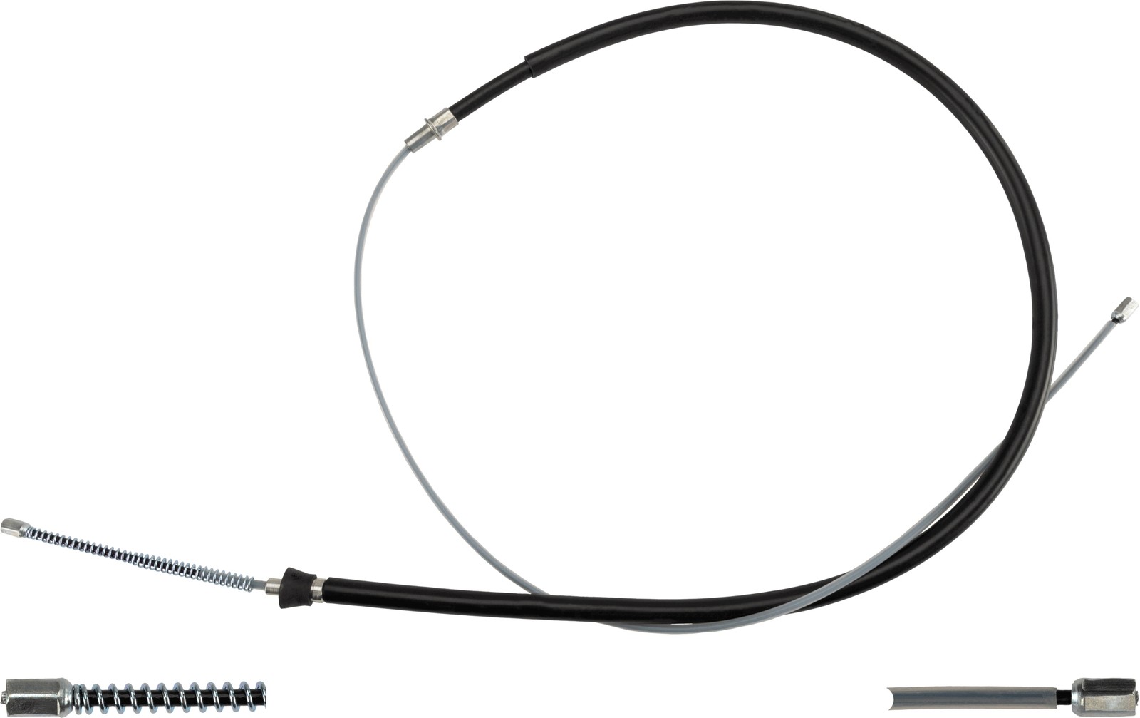 Left Rear TRW-OE GCH909 Cable Pull, parking brake for SKODA