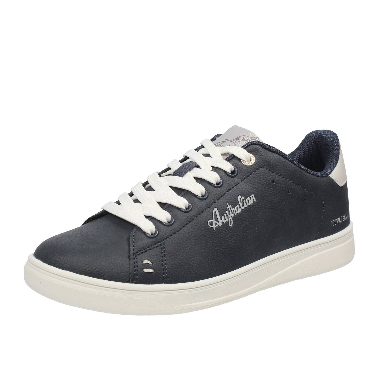 Australian Iconic - Low Sneaker Blau - Gre 45 28cm Herrenschuhe Sneakers 8890₽