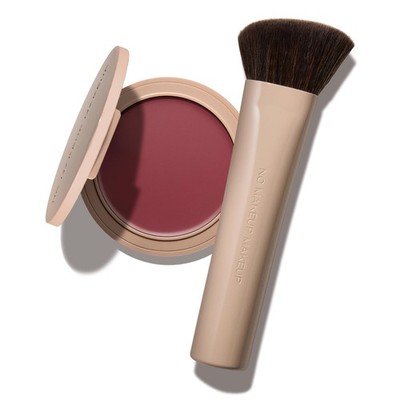 Blush & Lip Duo with Blush Brush, Second-Skin Cream-Balm Formula Delivers a L...