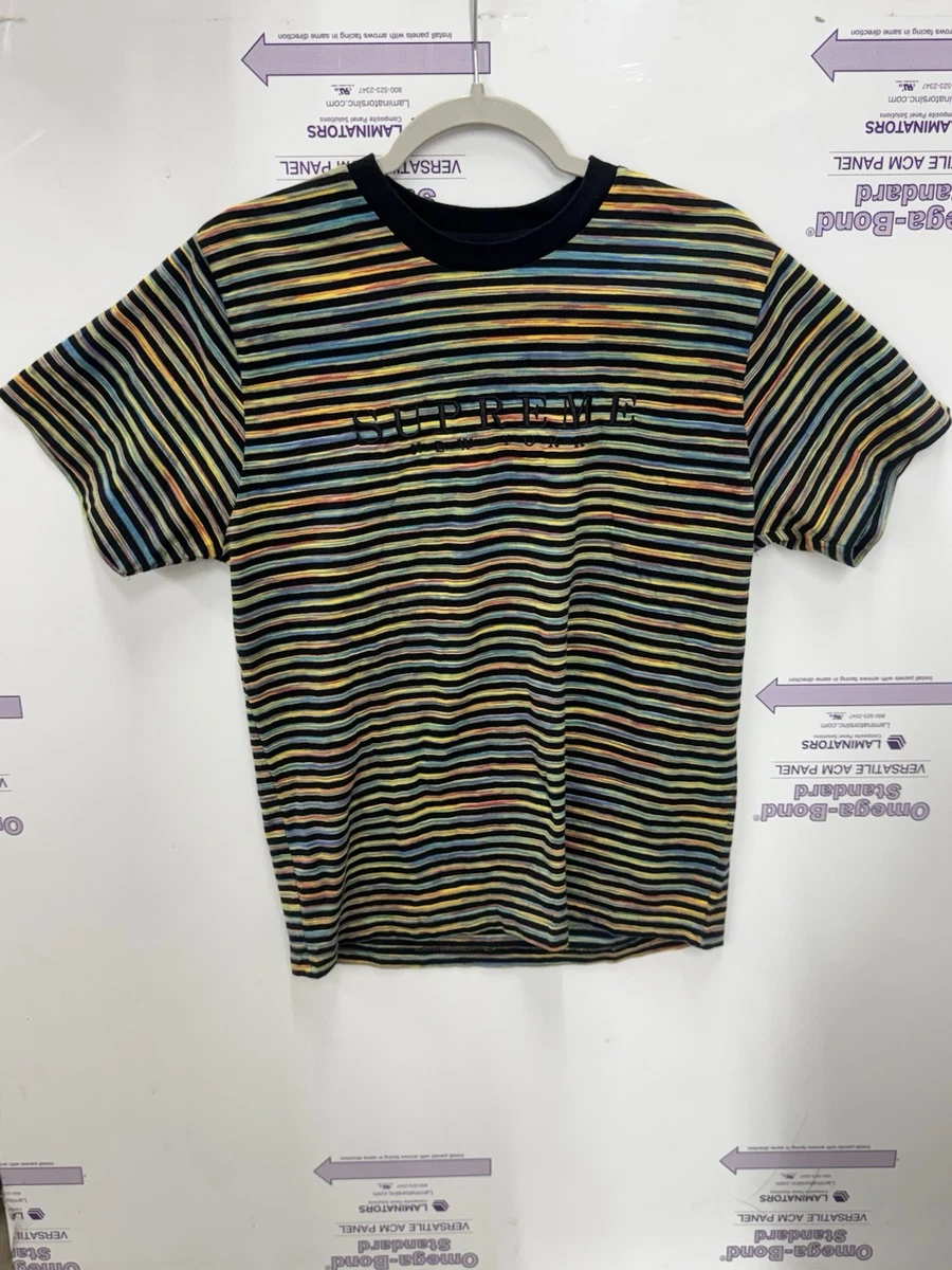Supreme Short Sleeve Striped T-Shirts for Men for sale | eBay