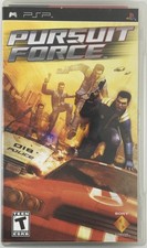 Pursuit Force (Sony PSP, 2006) - Complete In Box CIB - Authentic & Tested