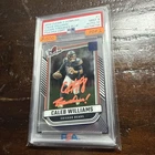 Caleb Williams 2024 Clearly Donruss The Rookie Auto Bear Down PSA 9 Mint 1/1 RC