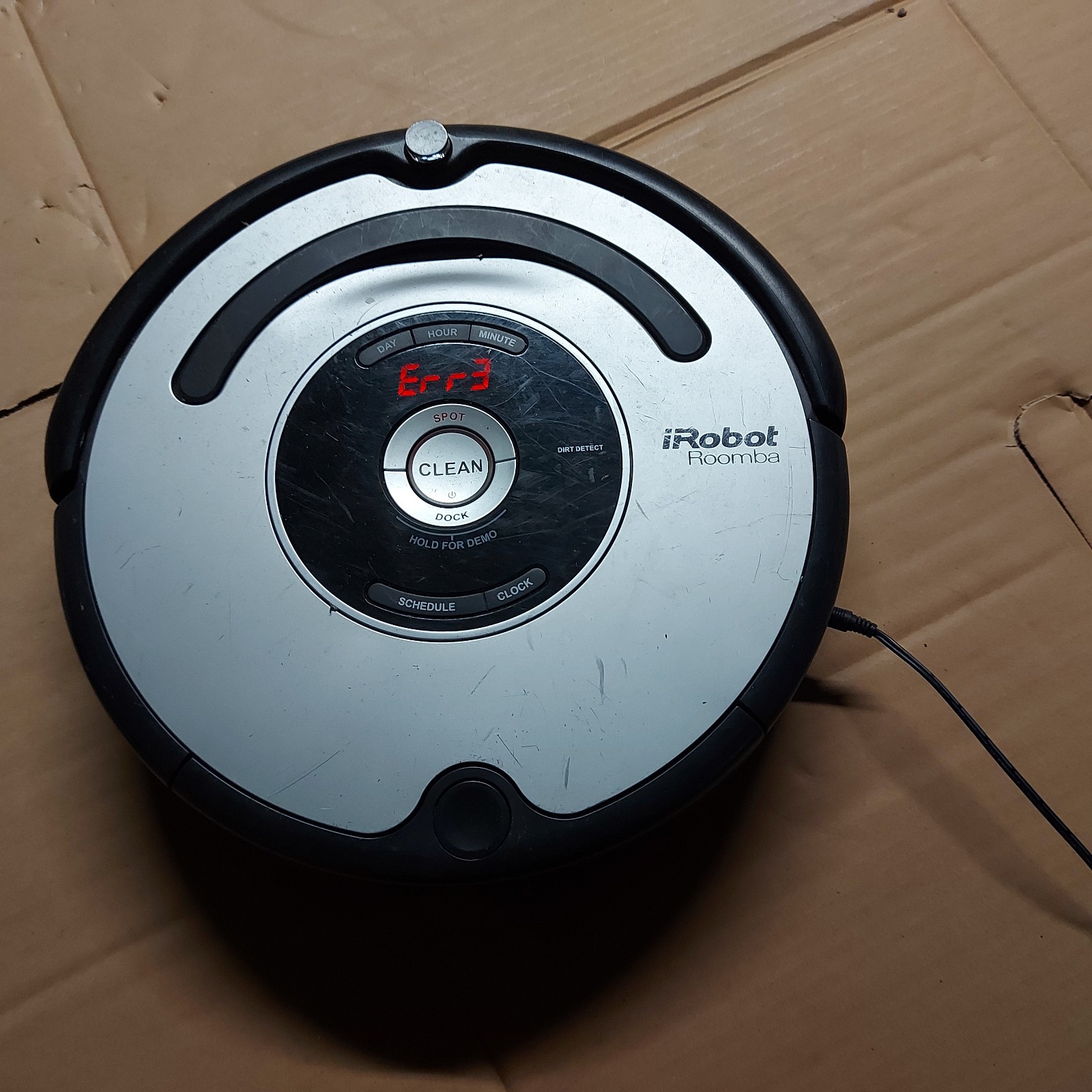 Roomba iRobot 560 (ERROR DE CARGA3)