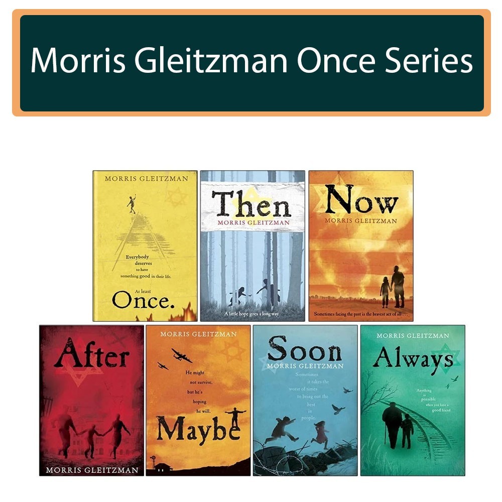 Once Series Collection 7 Books Set by Morris Gleitzman Once,Then, Now, After,May