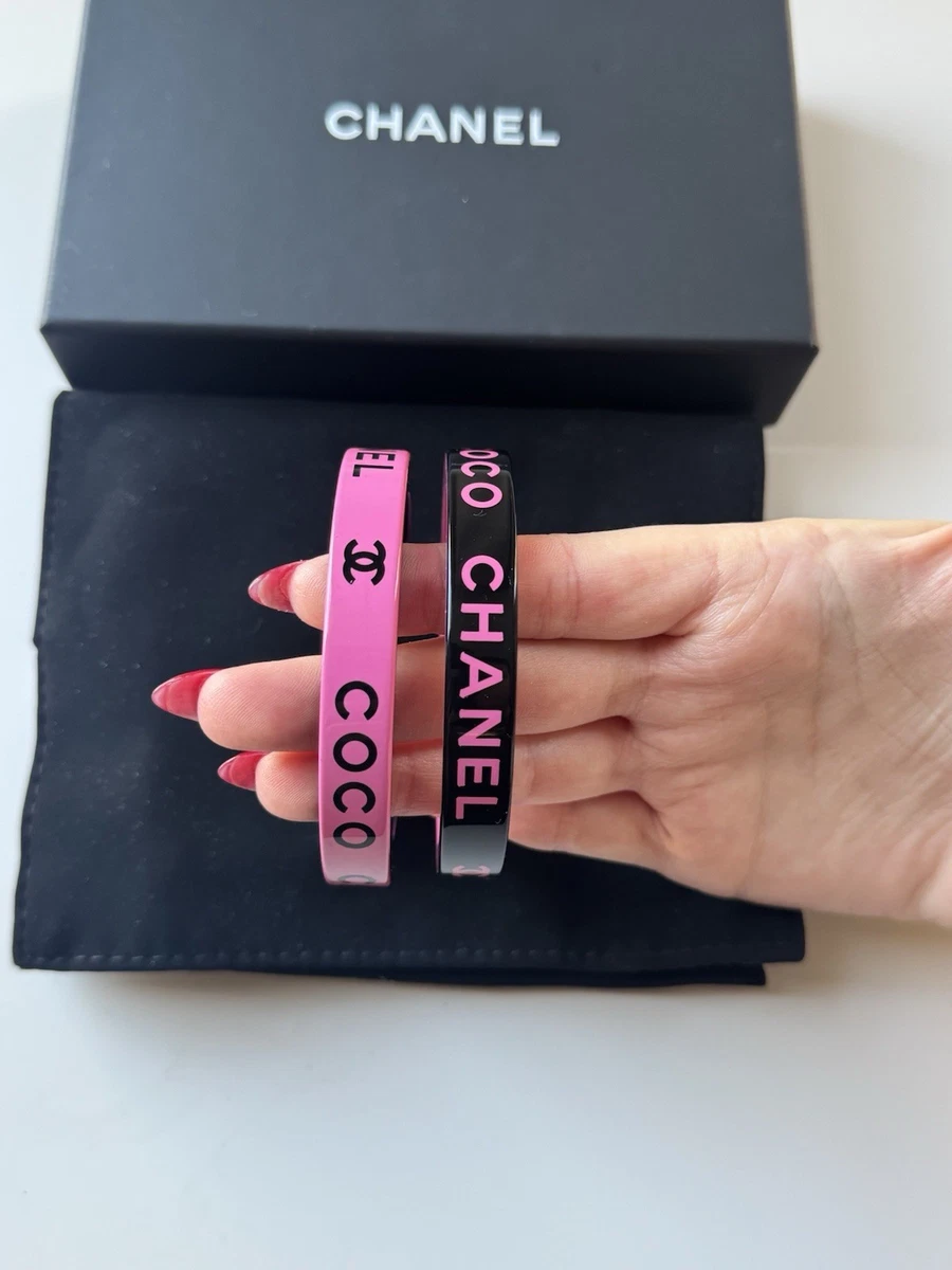 CHANEL Pink Bangle Fashion Bracelets for sale | eBay