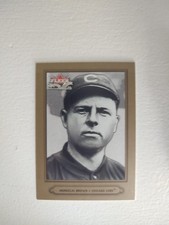 2002 Fleer Fall Classic - Mordecai Brown #48