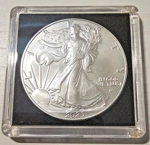 2023 American Silver Eagle, 1 oz UNC, MS, FREE SHIPPING