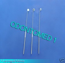 3 Laryngeal Mirror  4, Dental ENT Surgical Instruments