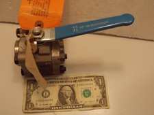 Jamesbury 1" ball valve 1" 4C 3600MT1 316SS Stainless 250psi FREE Ship After1