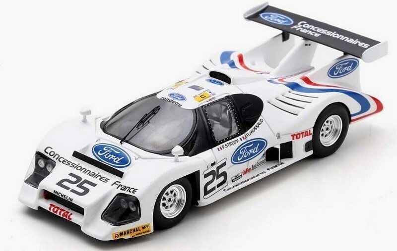 Miniature Rondeau M482 N°25 Spark S8467 Le Mans 1983 1/43 finition premium de collection