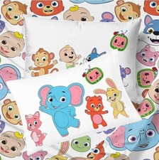 Cocomelon Animal Friends Kids Microfiber Sheet Set-AB0DK6QGJYG7