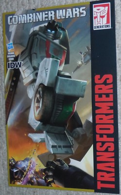  Transformers Combiner Wars WHEELJACK Comic Book 
