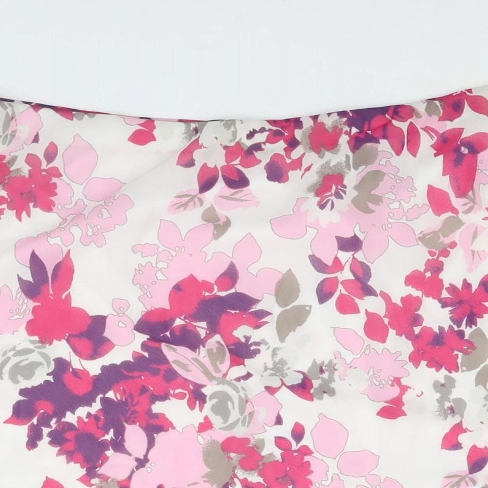 Autonomy Womens Multicoloured Floral Polyester A-Line Skirt Size 22 - Image 3 of 4