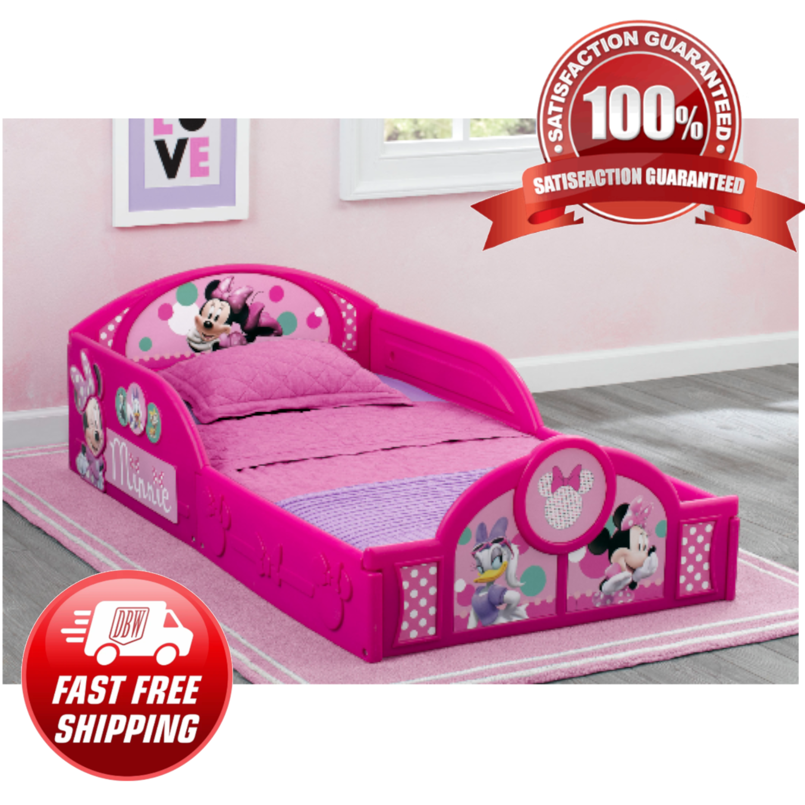 minnie mouse youth bed