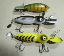 3 deep divers, Bomber and 2 with tail spinners - fish